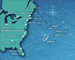 Draw A Topographic Map Map Of Bermuda And Us