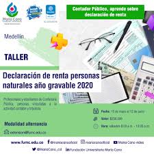 Una persona natural que pertenece a la cédula general, por rentas de trabajo, con ingresos por concepto de salarios, comisiones, prestaciones sociales, viáticos, gastos de representación. Formacioncontinua Declaracion De Renta Personas Naturales Ano Gravable 2020 Maria Cano