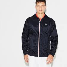 Embracing the heritage of the brand. Lacoste Men S Jacket X Novak Djokovic Exclusive Edition Navy Blue Ocean Navy Blue Modesens