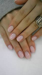 Ecbasket clear nail tips acrylic nails short oval nails. Image About Pink In Nails By Cindy On We Heart It