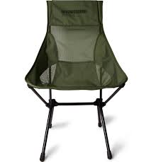 The helinox sunset chair is ultra strong, holding up to 320 pounds. Neighborhood Helinox Sunset Logo Print Canvas And Mesh Chair Green Neighborhood