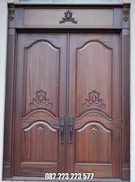 33 model pintu utama daun pintu rumah minimalis modern model pintu jendela dan kusen minimalis merupakan model yang trend saat ini hal ini terlihat dengan banyaknya pembangunan rumah tinggal 15 model pintu dua minimalis terbaik 2019 desain rumah. Gawang Pintu Kayu Jati Model Dua Daun Ukir Jepara