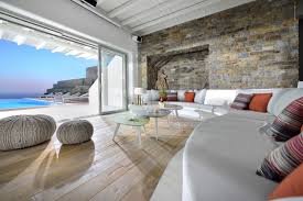 Luxury Mykonos Villa With Contemporary Mediterranean Decor Idesignarch Interior Design Architecture Interior Decorating Emagazine Mediterranean Interior Design Greek Villas Mykonos Villas