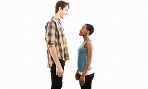 couples with the biggest height differences found to have