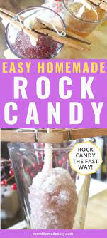 Dissolve sugar in water, a little at a time, stirring each time until sugar is completely dissolved, until no more sugar can be incorporated. Making Rock Candy Fast Mom Life Made Easy