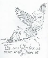 Mama Owl And Baby Owl