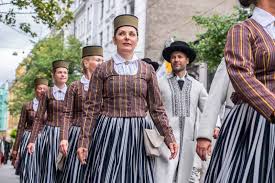 Latvians are statistically some of the tallest people on earth, average 170cm in height. Latvian Song And Dance Celebration Uniting A Nation