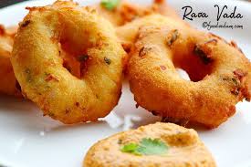 Rava Vada Recipe How To Prepare Vadas With Semolina Suji Foodvedam Recipe Indian Food Recipes Vegetarian Foood Recipes Semolina Recipe Indian
