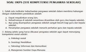 Inilah soal dan jawaban kepala sekolah berprestasi. Contoh Soal Tes Calon Pengawas Sekolah Barisan Contoh