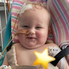 Baby diagnosed with rare brain cancer, treatment to cost over $100k