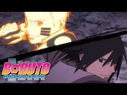 Naruto and Sasuke vs Momoshiki | Boruto: Naruto Next Generations - YouTube