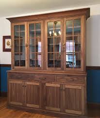 Our amish dining room sets could be what you've been looking for to create that perfect warm, welcoming environment and at the same time also fit your taste and style requirements. Walnut Dining Hutch And Table Set In Jamaica Plain Cannon Hill