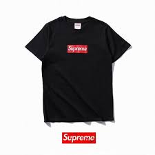 Black And Red T Shirt Supreme Short Crew Neck T Shirt Black Red Supreme Logo Shirt Supreme Shirt Supreme Box Logo Tee