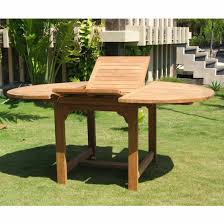 Outliv Dallas Ausziehtisch O 120 170 Cm Eco Teak Teak Eco Ausziehtisch Ausziehtisch Garten Teak