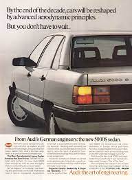 1984 Audi 5000s Sedan We Had The First 5000 In The L A Area At Least Six Months Before They Were Generally Availab Sedan How To Memorize Things Aerodynamics