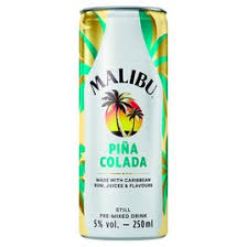 1 small can of pineapple juice. Malibu Pina Colada Still Pre Mixed Drink Ocado