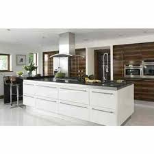 Looking for cream kitchen ideas? 10x12 Feet Modern Island Wooden Modular Kitchen Rs 250000 Piece Id 16072203397