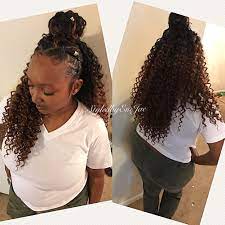 Rubberband Styles Rubberband Crochet Styles Freetress Ombre Crochet Hair Natural Style Hair Styles Beauty Style