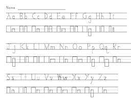Alphabet letter formation tracing worksheet for distance learning | handwriting without tears alphabet letters (upper & lower case) . Handwriting Without Tears Alphabet Worksheets 2 By Leslie Phillips