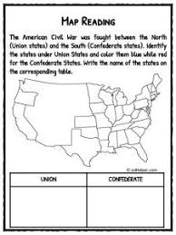 American Civil War Facts Information Worksheets Teaching Resources Civil War Activities Civil War Unit Teaching Us History