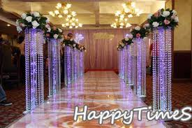 Cheap Wedding Crystal Buy Quality Wedding Pillars Directly From China Wedding Wedding Pillars Wedding Centerpieces Diy Wedding Columns