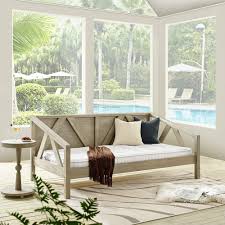 Daybed mattresses come in several thicknesses and support levels. Classic Brands Outdoor Waterproof 5 Inch Gel Memory Foam French Daybed Mattress Twin Amazon Com Au Home