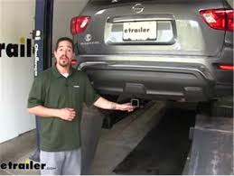 To properly install a trailer hitch you need easy access to the underside of the back of the truck. Curt Trailer Hitch Installation 2018 Nissan Pathfinder Video Etrailer Com