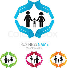 Company Business Logo Design Stock Vector Colourbox