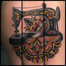 Sewing Machine Tattoo By Jaysinburgessnst Northsidetattooz Newcastle Sewingmachine Sewingmach Sewing Machine Tattoo Vintage Tattoo Vintage Sewing Machines