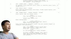 Download dan nonton film online malam minggu miko the movie (2014) subtitle indonesia kualitas webdl bluray miko always fails every time he is close to a girl. Tutorial Format Skenario Film Youtube