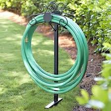 Free Standing Water Hose Holder Garden Metal Tool Stand Hanger Portable Yard Freestandingwater Water Hose Holder Garden Hose Hose Holder