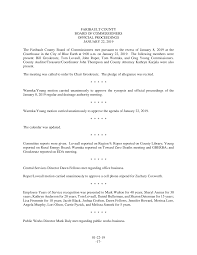 01-22-19 -17- FARIBAULT COUNTY BOARD OF COMMISSIONERS OFFICIAL PROCEEDINGS  JANUARY 22, 2019 The Faribault County Board of Commis