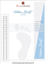 Size Chart Rose Et Chocolat