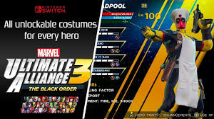 If you are here it is because you already know that the characters in black order have different costumes to change their appearance in the game. Marvel Ultimate Alliance 3 All Unlockable Characters Costumes Stevivor