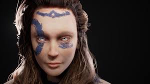 A character inspired by Horizon Zero Dawn (more