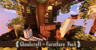 Then put the items into a item frame to apply them. Ghoulcraft Furniture Pack 10 20 20 Minecraft Texture Pack