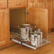 The cabinets placed above a fridge are also slightly deeper, typically measuring 24 inches deep. 21 Single Pull Out Basket Chrome 5wb1 2122cr 1 Cabinetparts Com