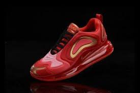Nike Air Max 720 October Red Gold Men S Casual Shoes Nike Air Max Running Nike Air Max Nike Shoes Air Max