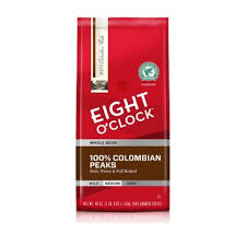 Buy this coffee on amazon using our affiliate link. Eight O Clock Whole Bean Colombian Coffee Medium Roast 40 Oz Sam S Club