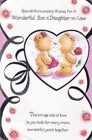 Anniversary wishes for son and daughter in law. Image Result For Anniversary Wishes For Son And Daughter In Law Anniversary Wishes Daughter In Law Wedding Anniversary Quotes