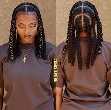 Kids braids loaded with beads. 40 Pop Smoke Braids Hairstyles Black Beauty Bombshells