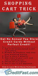 When you have bad credit, however, store credit card offers can seem like a great deal; Shopping Cart Trick List 2020 Updated Comenity Bank Creditfast Com Shopping Cart Trick Store Credit Cards Shopping Cart