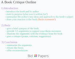 It is a great example of an introduction in a research paper. How To Write A Book Critique Like A Professional
