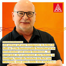 Wir zeigen Gesicht« Metaller*innen aus Thüringen machen sich stark für  Demokratie und gegen rechten Populismus. Geht am 1. September wählen und  wählt demokratisch!