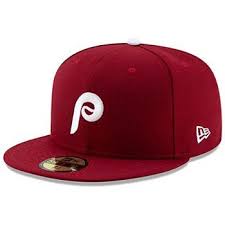Men S New Era Maroon Philadelphia Phillies Alternate 2 Authentic Collection On Field 59fifty Fitted Hat Kohls Fitted Hats Philadelphia Phillies New Era