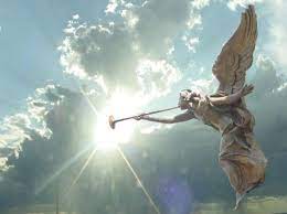 Statues of the angel stand atop many lds temples, with most statues facing east. Blow The Trumpet In Zion Sound The Alarm On My Holy Hill Angel Pictures Angel Statues Angel Warrior