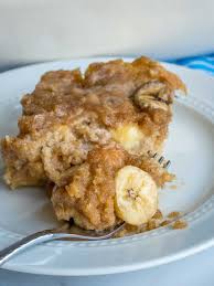 Overnight Banana French Toast Casserole
