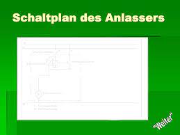 Überprüfung der anschlussleitung vom steuergerät zum sensor mit dem ohmmeter. Ppt Anlasser Powerpoint Presentation Free Download Id 1240476