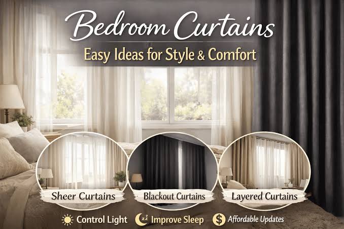 Bedroom Curtains: Best Ideas for Style & Comfort