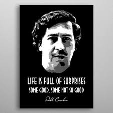 Pablo Escobar Metal Poster Print Bgw Beegeedoubleyou Displate In 2020 Pablo Escobar Pablo Pablo Escobar Poster
